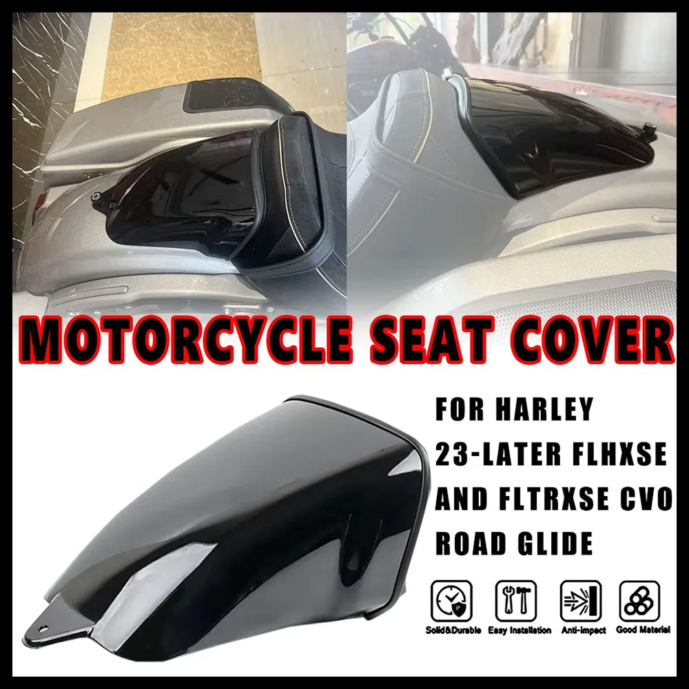 NEW Motorcycle Accessory Rear Passenger Seat Cover Camel Hump Cover ABS Black For Harley CVO Road Glide ST FLTRXSE 2024 2023
NEW Motorcycle Accessory Rear Passenger Seat Cover Camel Hump Cover ABS Black For Harley CVO Road Glide ST FLTRXSE 2024 2023