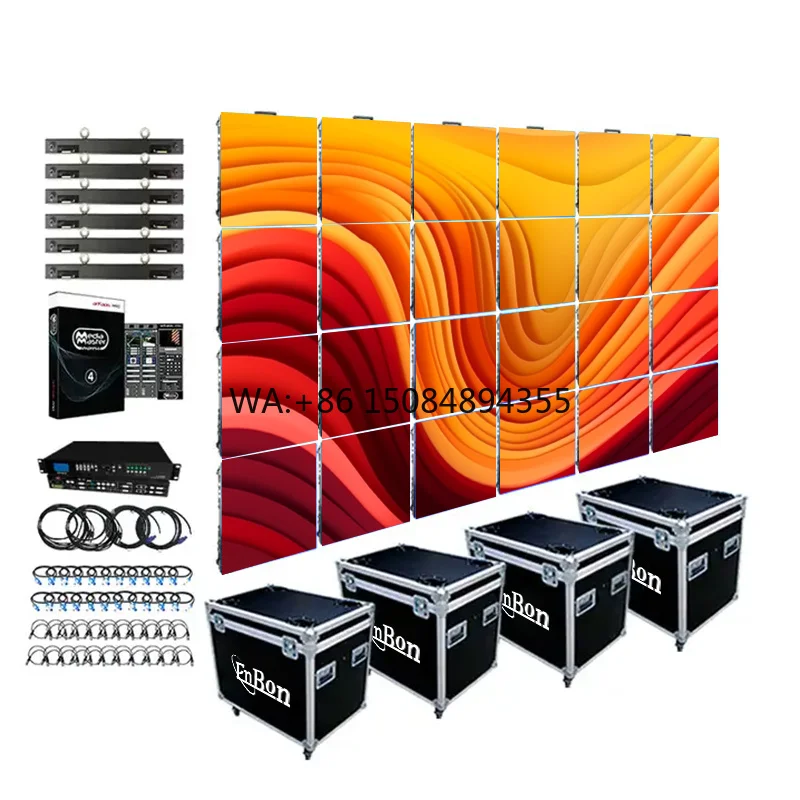P2.6 P2.9 P3.91 Outdoor LED Screen Concert Stage Background Event Digital Signage and Displays for Video Wall
P2.6 P2.9 P3.91 Outdoor LED Screen Concert Stage Background Event Digital Signage and Displays for Video Wall