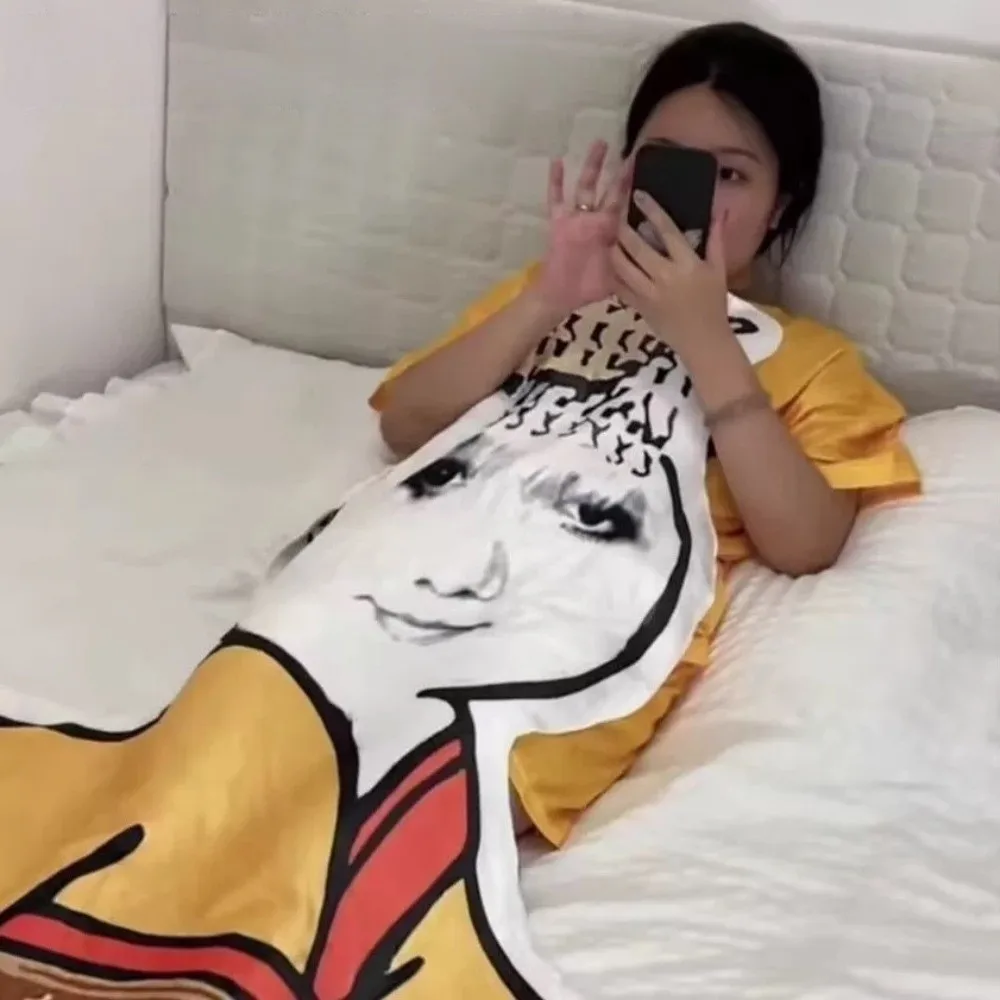 Flannel Emperor Dragon Blanket Skin-friendly Soft Chinese Meme Blanket Bed Sleep Office Nap Sofa Throw Blanket
Flannel Emperor Dragon Blanket Skin-friendly Soft Chinese Meme Blanket Bed Sleep Office Nap Sofa Throw Blanket