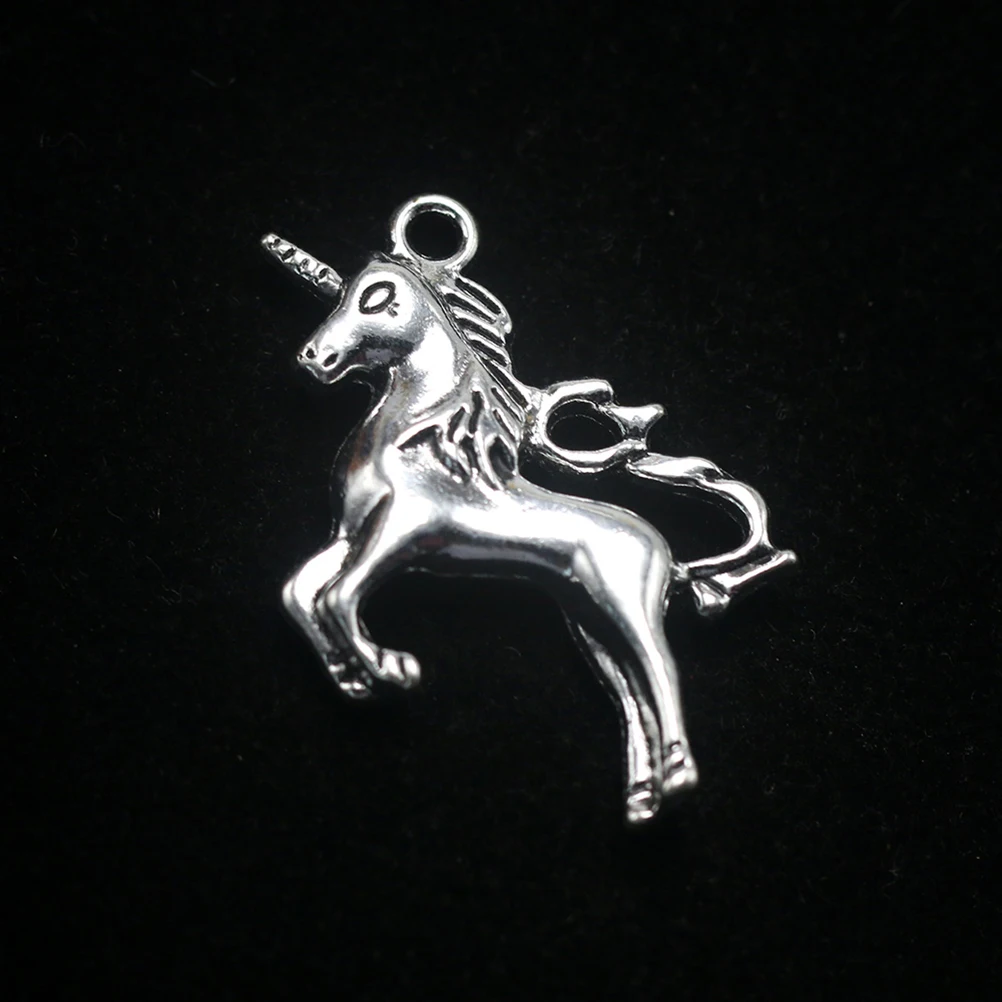 10 Pcs Unicorn Pendant Alloy Jewelry Making Charms DIY Earrings Necklace Bracelet Crafts Accessories Creative Gifts
10 Pcs Unicorn Pendant Alloy Jewelry Making Charms DIY Earrings Necklace Bracelet Crafts Accessories Creative Gifts