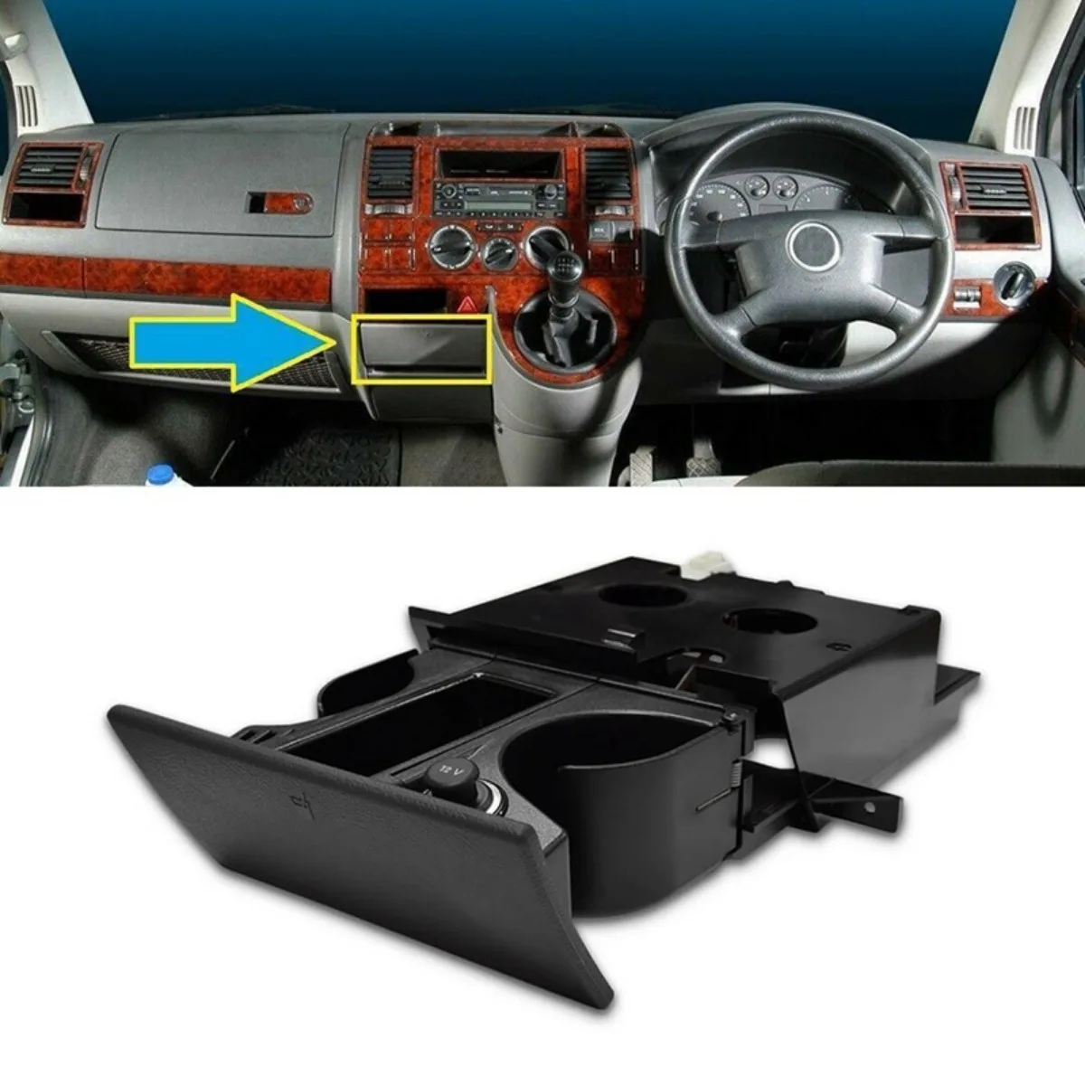 Only Fit RHD Cup Coin Holder For VW T5 Transporter Ashtray Car Front Drink Water Cup Drink Holder Cup Holder Stand 7H285860130T
Only Fit RHD Cup Coin Holder For VW T5 Transporter Ashtray Car Front Drink Water Cup Drink Holder Cup Holder Stand 7H285860130T