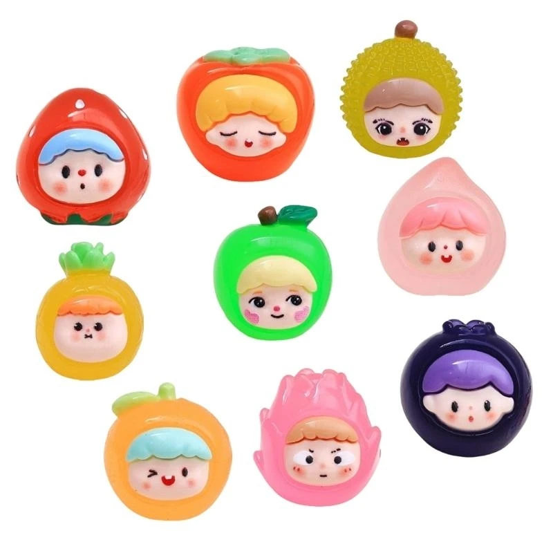 9Pcs Glowing Resin Fruit Girls Craft Accessories Stylish Girl Charm Resin Texture Jewelry Part Suitable for Any Occasion
9Pcs Glowing Resin Fruit Girls Craft Accessories Stylish Girl Charm Resin Texture Jewelry Part Suitable for Any Occasion