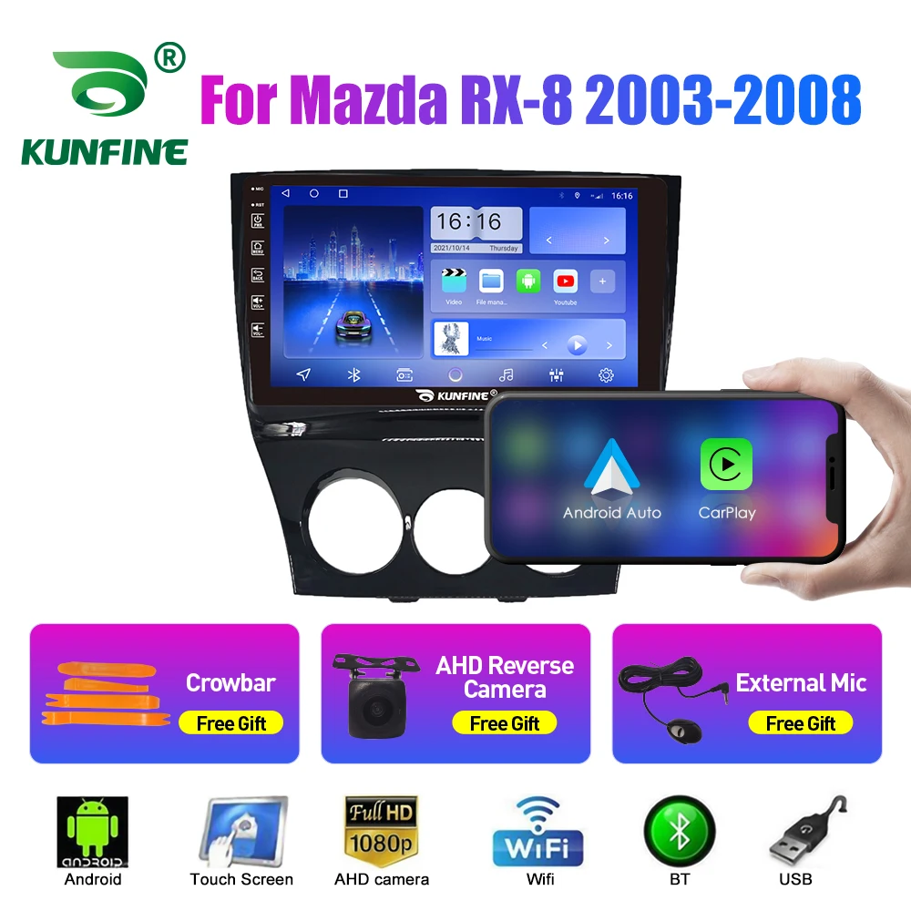 Автомобильный радиоприемник для Mazda RX-8 2003-2008 2Din Android Восьмиядерный автомобильный стерео DVD GPS навигатор плеер Мультимедиа Android Авто Carplay
Автомобильный радиоприемник для Mazda RX-8 2003-2008 2Din Android Восьмиядерный автомобильный стерео DVD GPS навигатор плеер Мультимедиа Android Авто Carplay