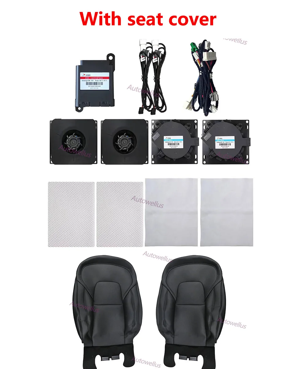 Front 2 Seats Car Seat Blower for Tesla Model 3 Model Y Front Seat Back Cooling Ventilation Function Screen Button Control
Front 2 Seats Car Seat Blower for Tesla Model 3 Model Y Front Seat Back Cooling Ventilation Function Screen Button Control