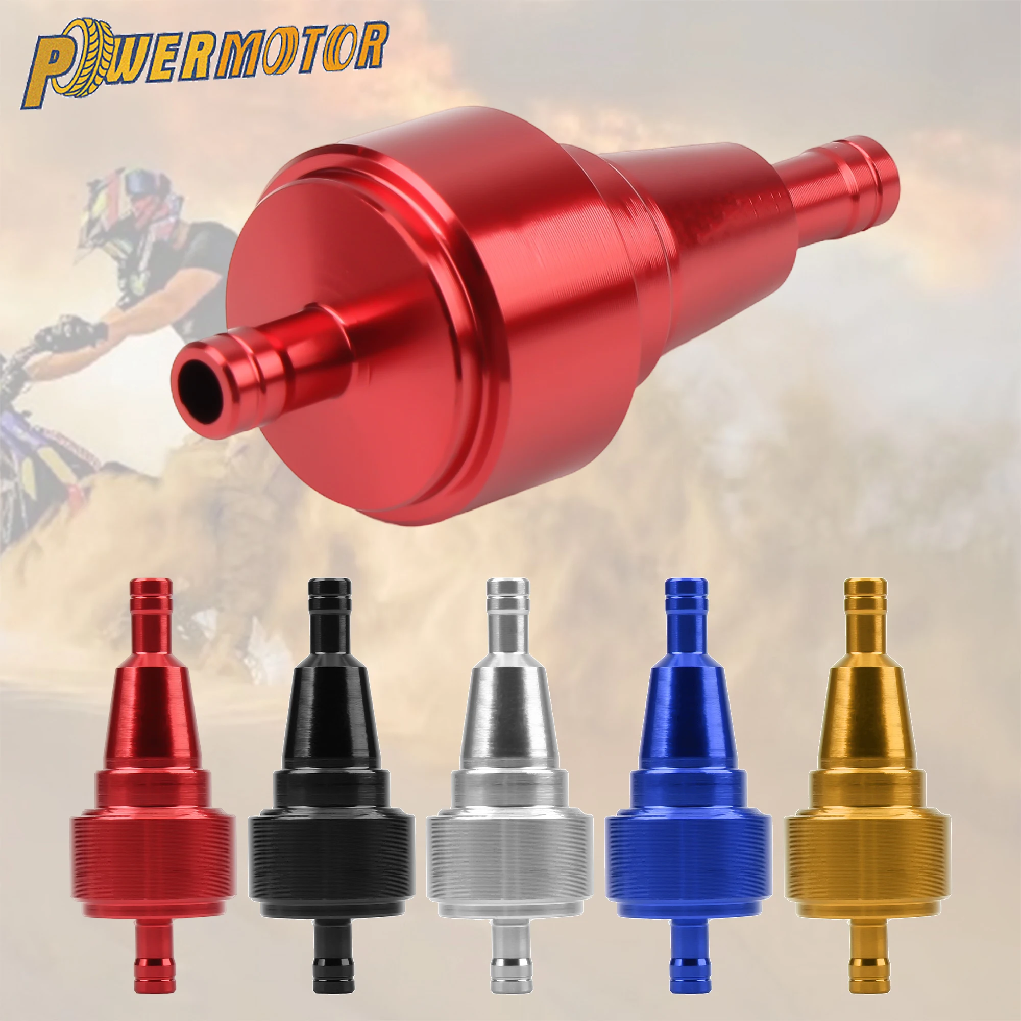 6mm Motorcycle Inline Fuel Filter Oil Filter CNC Aluminum for ATV Motocross Scooters Dirt Pit Bike Oil Cup Replace Accessories
6mm Motorcycle Inline Fuel Filter Oil Filter CNC Aluminum for ATV Motocross Scooters Dirt Pit Bike Oil Cup Replace Accessories
