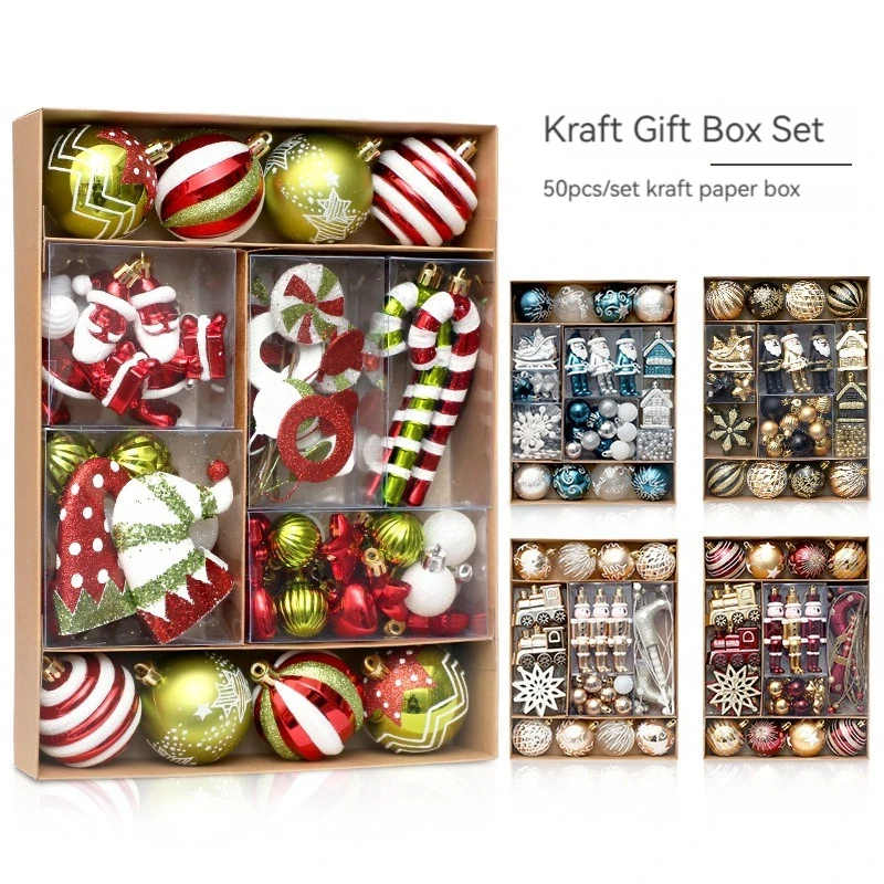 50pcs/Set Christmas Tree Balls Decorations Red Green Xmas Ball Crutch Christmas Decoration Christmas Tree Hanging for Home Decor
50pcs/Set Christmas Tree Balls Decorations Red Green Xmas Ball Crutch Christmas Decoration Christmas Tree Hanging for Home Decor