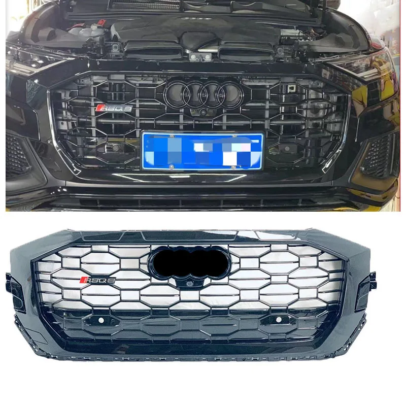 Для Audi Q8, Модифицированная решетка Q8, Модифицированная решетка RSQ8, решетка с Сотами для занятий спортом, черный воин
Для Audi Q8, Модифицированная решетка Q8, Модифицированная решетка RSQ8, решетка с Сотами для занятий спортом, черный воин