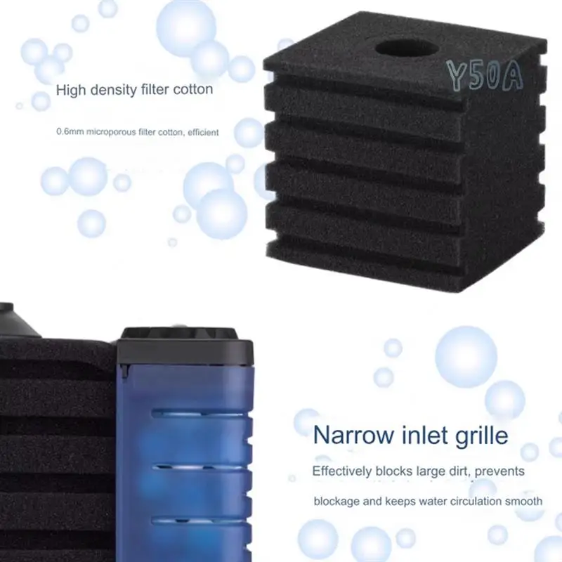 Y50A-Submersible Fish Tank Filter Ultra Quiet Cultivation For Aquarium Fish Tank Filter
Y50A-Submersible Fish Tank Filter Ultra Quiet Cultivation For Aquarium Fish Tank Filter