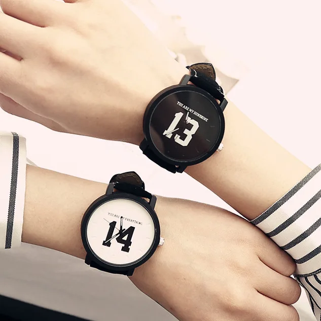 Romantic Big Dial Watch Leather Band Watch Fashion Cute Wristwatch Women Men Clock Quartz Watches Women Clock Gifts
Romantic Big Dial Watch Leather Band Watch Fashion Cute Wristwatch Women Men Clock Quartz Watches Women Clock Gifts