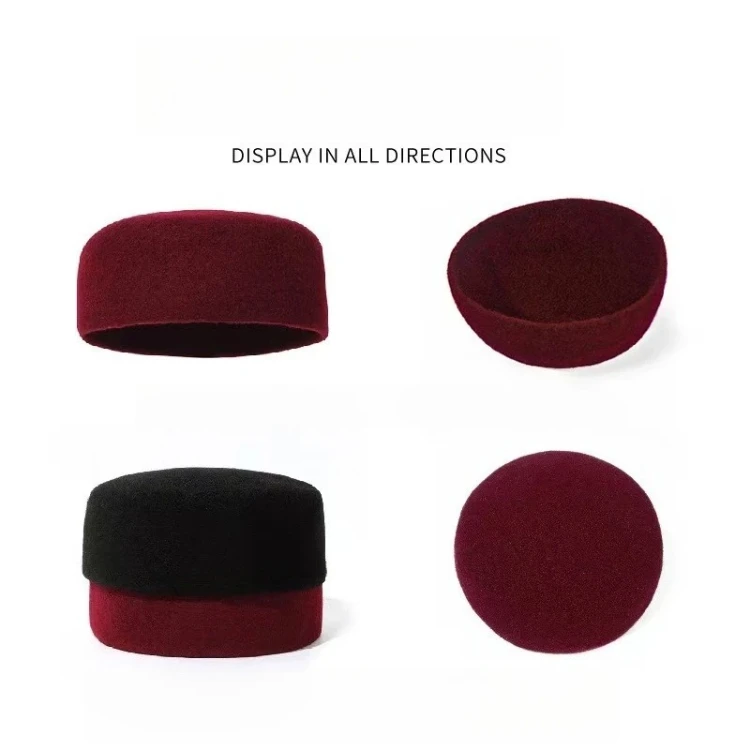 Black Hats Muslim Men Prayer Caps Real Wool Elegant Islamic Hijab Headwear Outdoor Working Hat Jewish Accessory 58-60CM
Black Hats Muslim Men Prayer Caps Real Wool Elegant Islamic Hijab Headwear Outdoor Working Hat Jewish Accessory 58-60CM