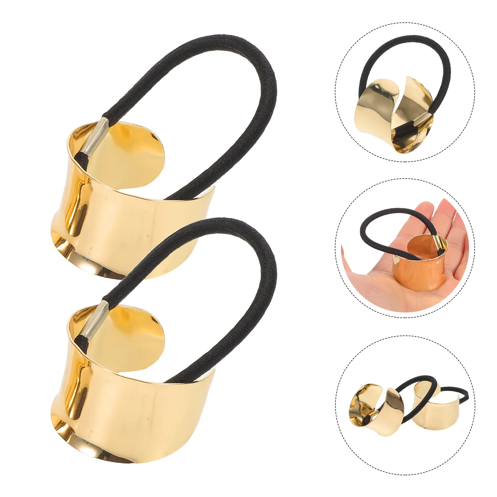 12Pcs Vintage Metal Ponytail Cuffs Polished Hair Ties Strong Elastic Holders Stylish Hair Accessories for Women
12Pcs Vintage Metal Ponytail Cuffs Polished Hair Ties Strong Elastic Holders Stylish Hair Accessories for Women