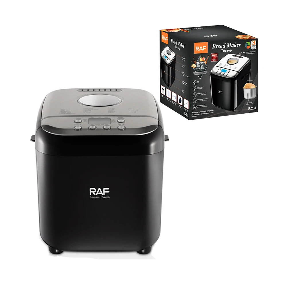 Kitchen Bread Maker Machine Automatic Bread Maker 600w for Home Bakery Electric Cooker Toaster
Kitchen Bread Maker Machine Automatic Bread Maker 600w for Home Bakery Electric Cooker Toaster