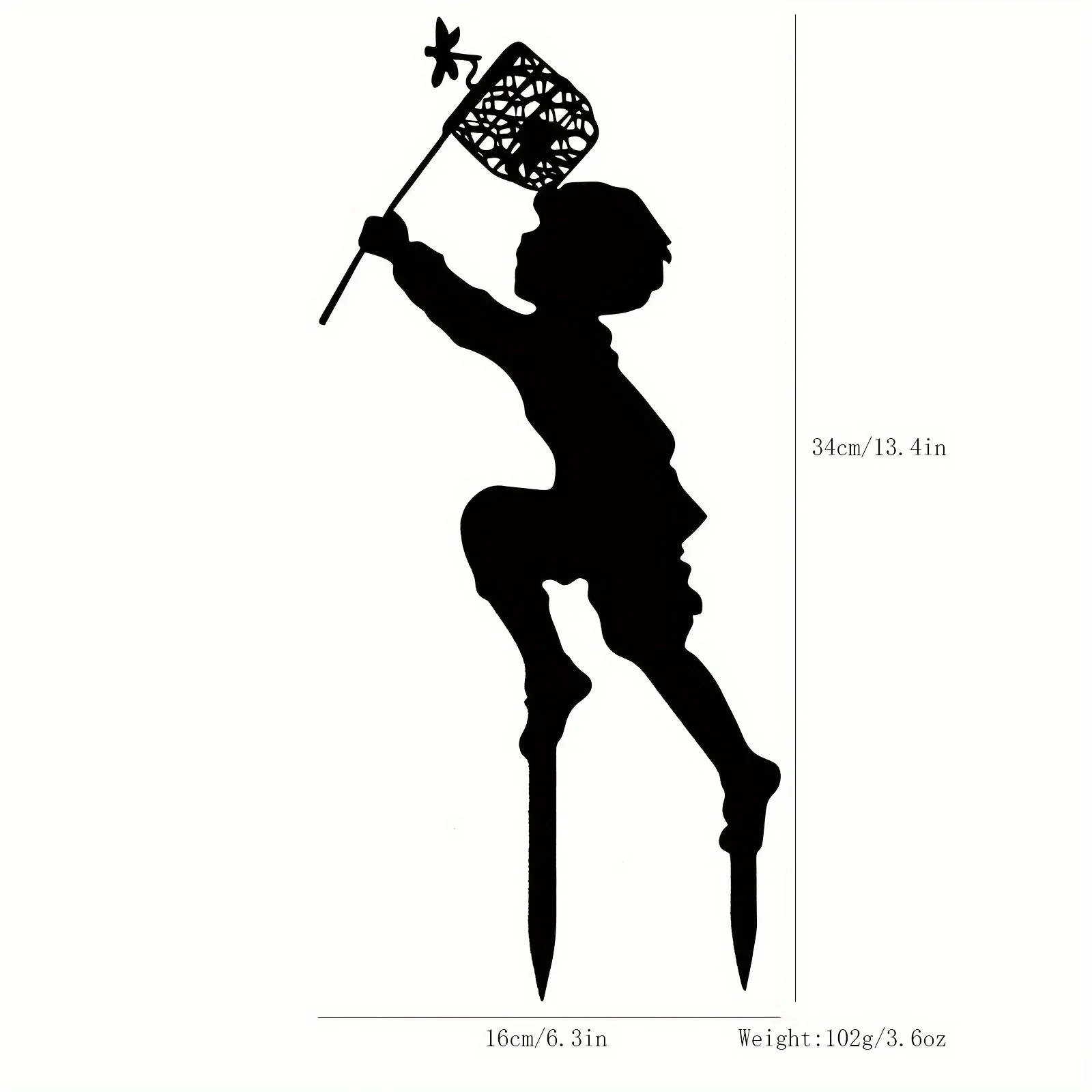 Metal Garden Decorative Ground Inserts Garden Decorative Boys and Girls Outdoor Decor Catch Butterfly Pattern Piles Outdoor Iron
Metal Garden Decorative Ground Inserts Garden Decorative Boys and Girls Outdoor Decor Catch Butterfly Pattern Piles Outdoor Iron
