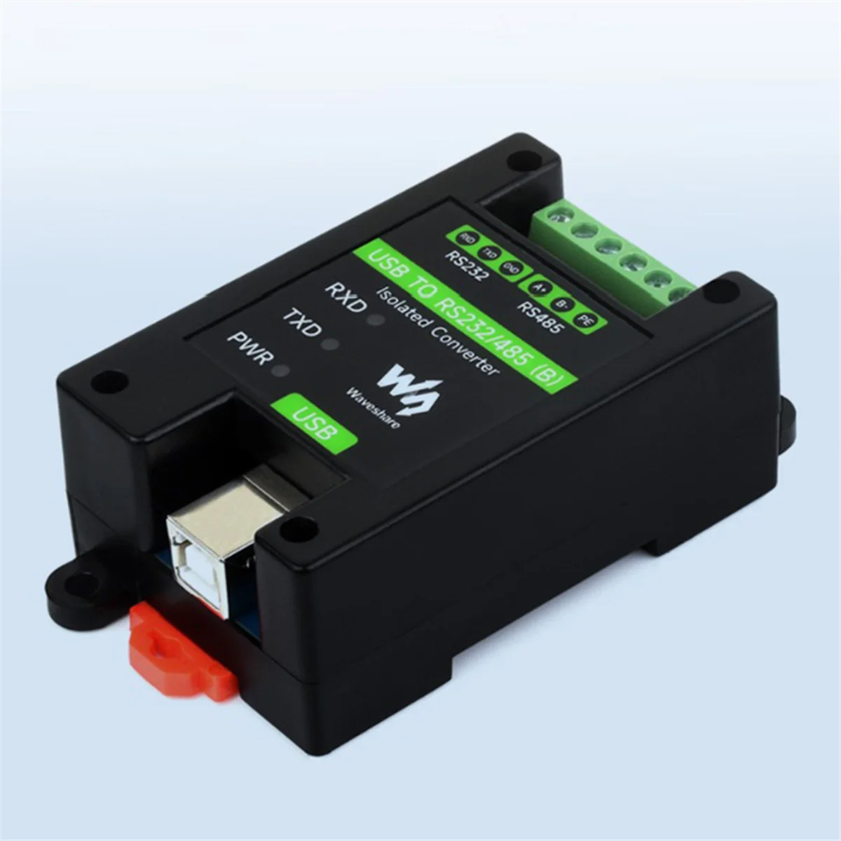 Waveshare Din Rail USB to RS232/485 Industrial Grade Isolated Converter FT232RNL Support Wall-Mount and Rail-Mount F
Waveshare Din Rail USB to RS232/485 Industrial Grade Isolated Converter FT232RNL Support Wall-Mount and Rail-Mount F