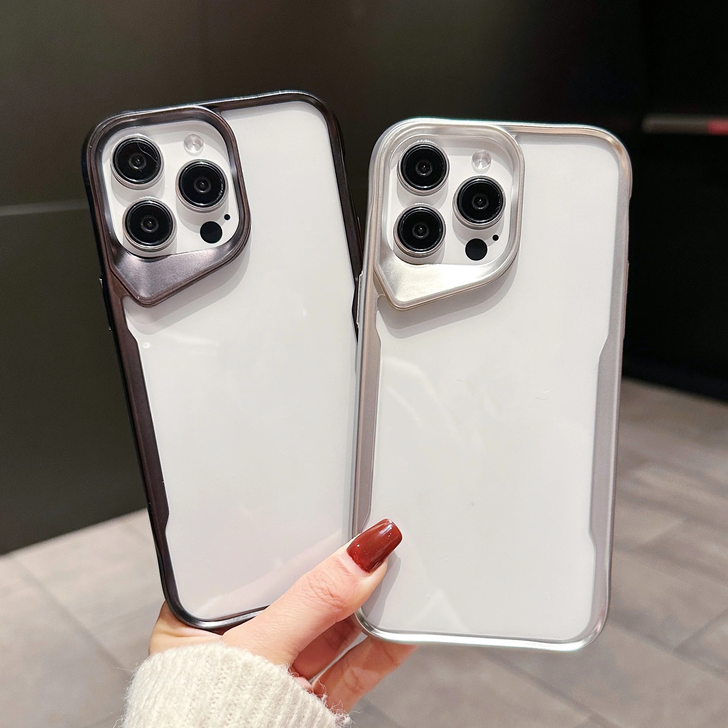 Luxury iPhone Transparent shockproof TPU back, galvanized acrylic case, soft shockproof phone frame, 12 13 14 15 Pro 14 Pro Max
Luxury iPhone Transparent shockproof TPU back, galvanized acrylic case, soft shockproof phone frame, 12 13 14 15 Pro 14 Pro Max