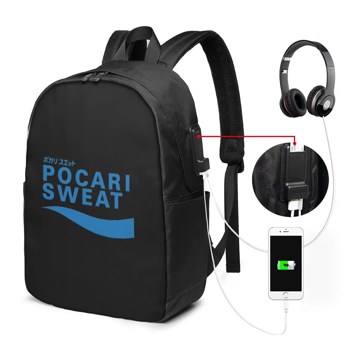 POCARI SWEAT Blue Backpack Travel Notebook Bag Computer College Student School Bag Laptop Shoulder Bags for Men Women
POCARI SWEAT Blue Backpack Travel Notebook Bag Computer College Student School Bag Laptop Shoulder Bags for Men Women