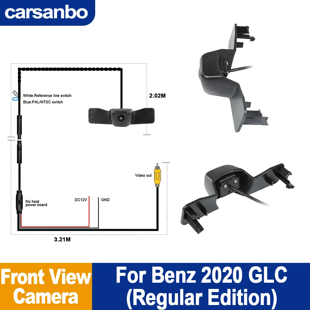 Carsanbo Car Front View OEM Camera For Benz GL 2020 Wide Angle 150° Night Vision Fish Eye Camera HD
Carsanbo Car Front View OEM Camera For Benz GL 2020 Wide Angle 150° Night Vision Fish Eye Camera HD