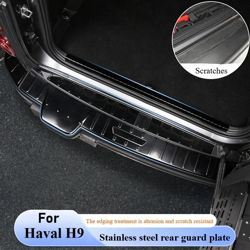 For Great Wall II Haval H9 rear guard door sill strip stainless steel trunk trim modified accessories
For Great Wall II Haval H9 rear guard door sill strip stainless steel trunk trim modified accessories