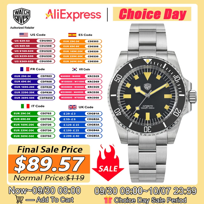 Watchdives WD1969 Dives Watch Retro Snowflake NH35 Mechanical Watch Domed Sapphire Crystal Wristwatch 300M Luminous Mens Watches
Watchdives WD1969 Dives Watch Retro Snowflake NH35 Mechanical Watch Domed Sapphire Crystal Wristwatch 300M Luminous Mens Watches