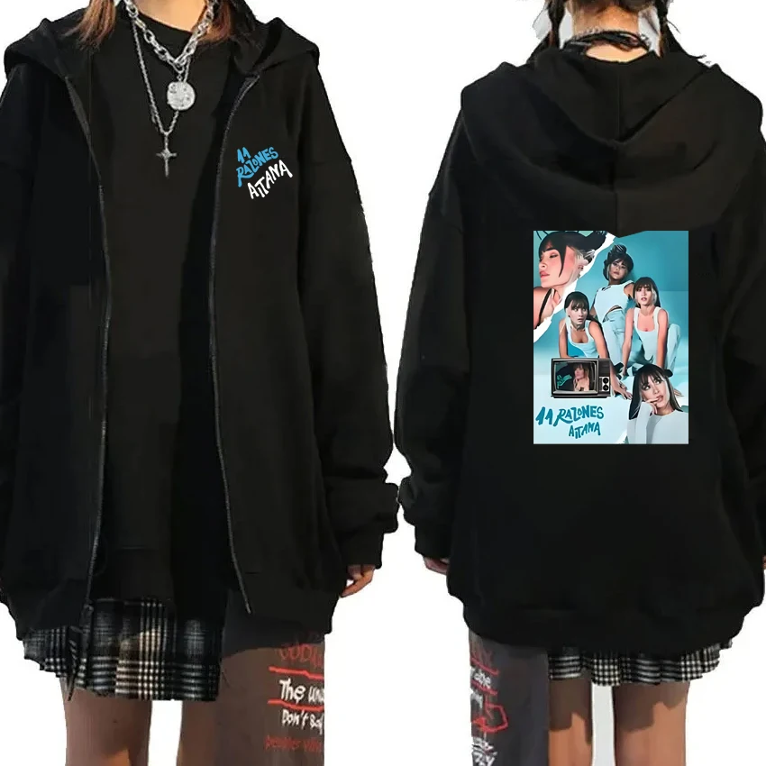 Fashion Singer Aitana Ocana Graphic Double Sided Printed Zipper Hoodies Men Women Long sleeve Fleece Autumn Winter jacket Unisex
Fashion Singer Aitana Ocana Graphic Double Sided Printed Zipper Hoodies Men Women Long sleeve Fleece Autumn Winter jacket Unisex