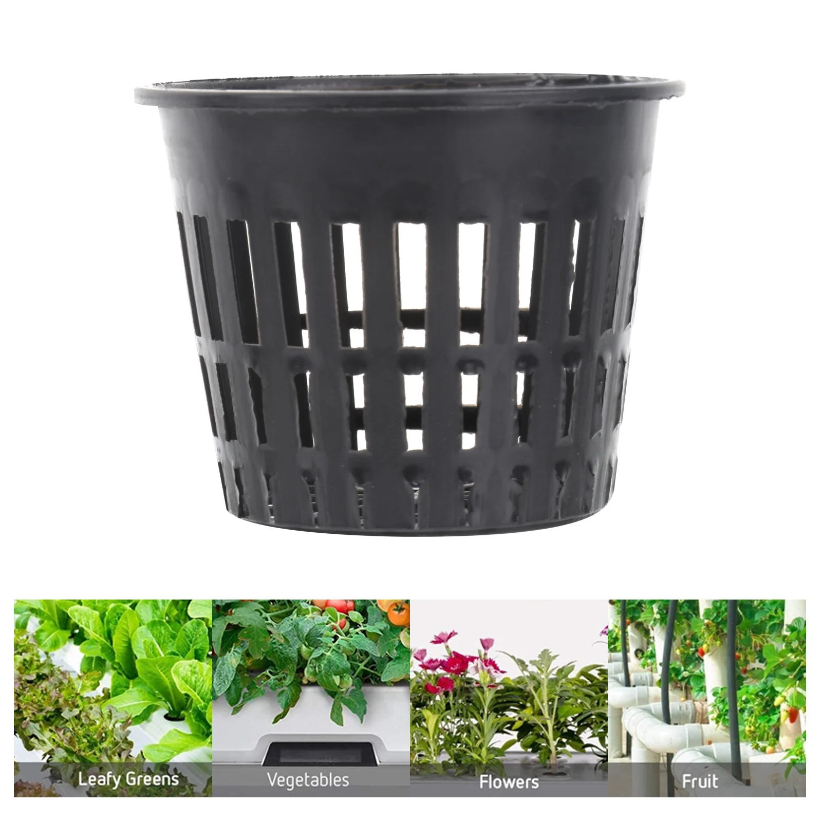10Pcs Mesh Planting Basin Round Hydroponic Cup for Seedling Protection Strong Growth High Yield Clean No Dirt Easy Care Black
10Pcs Mesh Planting Basin Round Hydroponic Cup for Seedling Protection Strong Growth High Yield Clean No Dirt Easy Care Black