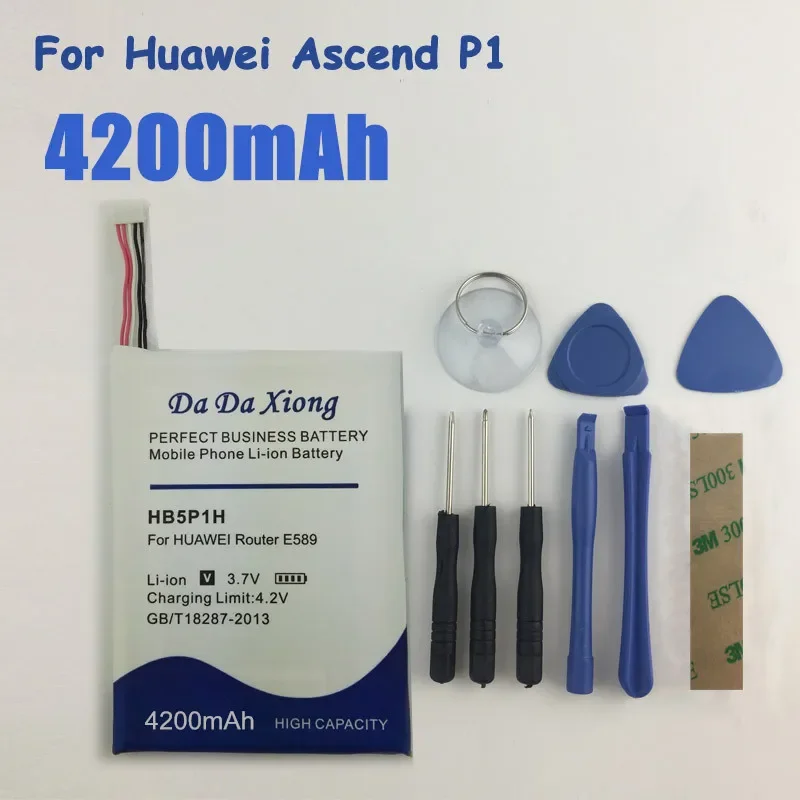 Аккумулятор 4200 мАч HB5P1H для маршрутизатора Huawei E589 R210 E5776s E5776S-22/32/501/601/860/922 FDD
Аккумулятор 4200 мАч HB5P1H для маршрутизатора Huawei E589 R210 E5776s E5776S-22/32/501/601/860/922 FDD