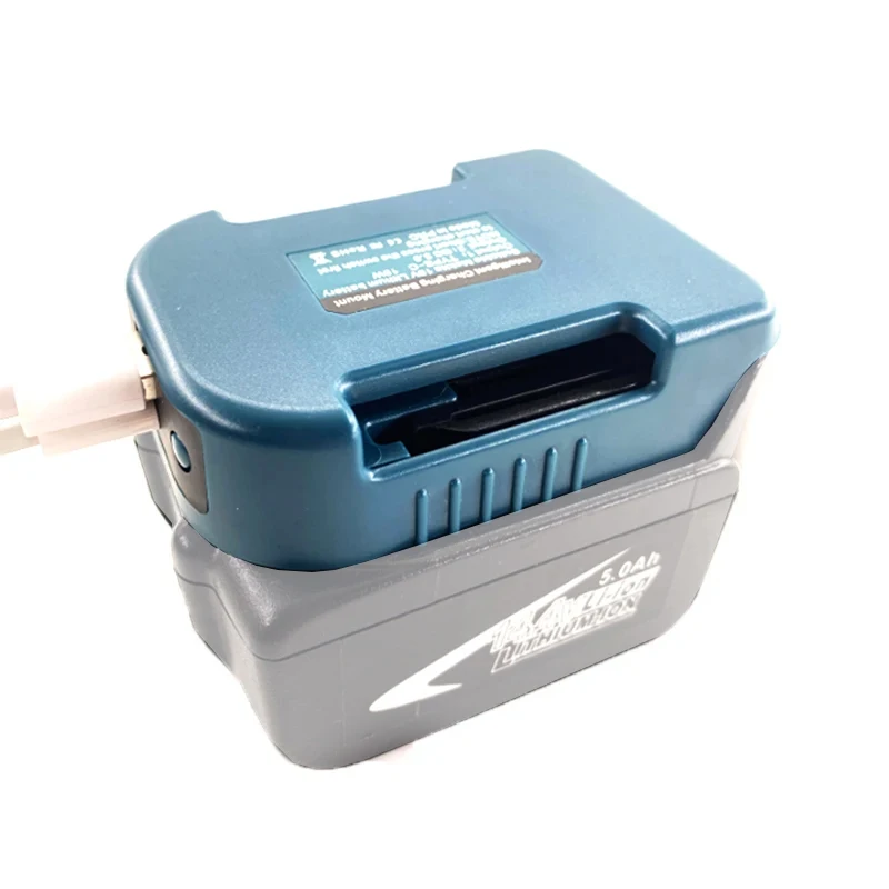 1pcs For Makita 18V With USB With Type-C Battery Holder For Makita Battery BL1840 BL1850 BL1860 Charger Adapter Fast Charging
1pcs For Makita 18V With USB With Type-C Battery Holder For Makita Battery BL1840 BL1850 BL1860 Charger Adapter Fast Charging