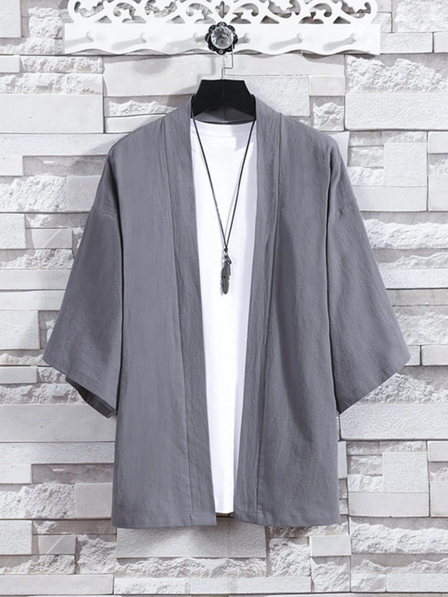 Men's Summer Lightweight Cotton Linen Sun Protection irt Open Cardigan Svel Large Size Tang Costume Loose Fit Windbre...
Men's Summer Lightweight Cotton Linen Sun Protection irt Open Cardigan Svel Large Size Tang Costume Loose Fit Windbre...