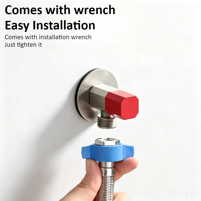 Brass Red Blue Angle Valve Hot and Cold Water Valve Bathroom Thread Bathroom Faucet Water Heater Filling Valve Accessories
Brass Red Blue Angle Valve Hot and Cold Water Valve Bathroom Thread Bathroom Faucet Water Heater Filling Valve Accessories