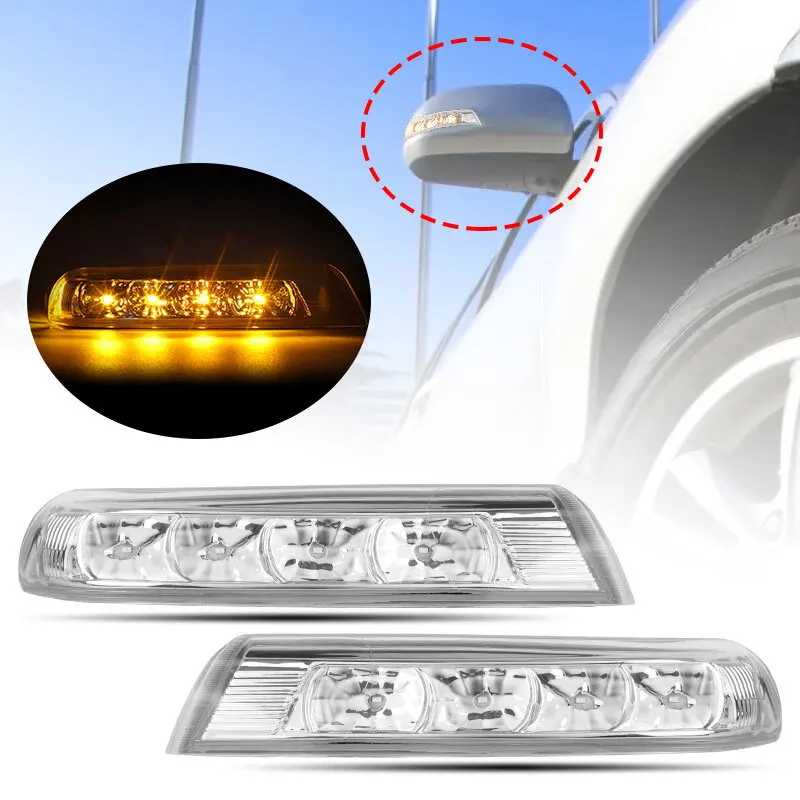 Left/Right Side Mirror Indicator Light Repeater - Fits for Hyundai Santa Fe 2007-2012 OE Replacement
Left/Right Side Mirror Indicator Light Repeater - Fits for Hyundai Santa Fe 2007-2012 OE Replacement