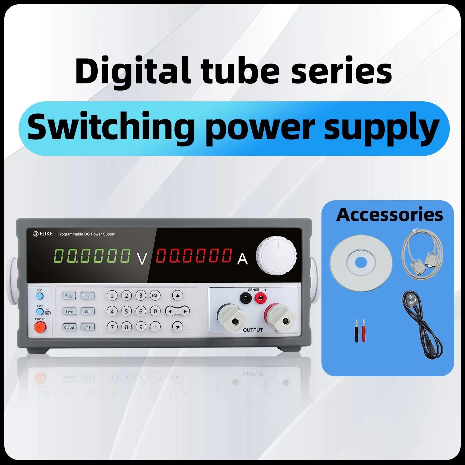 Лабораторный источник питания постоянного тока 30 В 60 В, регулятор напряжения шкафа, цифровой ламповый настольный импульсный источник питания, предустановленный ток ВКЛ/ВЫКЛ
Лабораторный источник питания постоянного тока 30 В 60 В, регулятор напряжения шкафа, цифровой ламповый настольный импульсный источник питания, предустановленный ток ВКЛ/ВЫКЛ