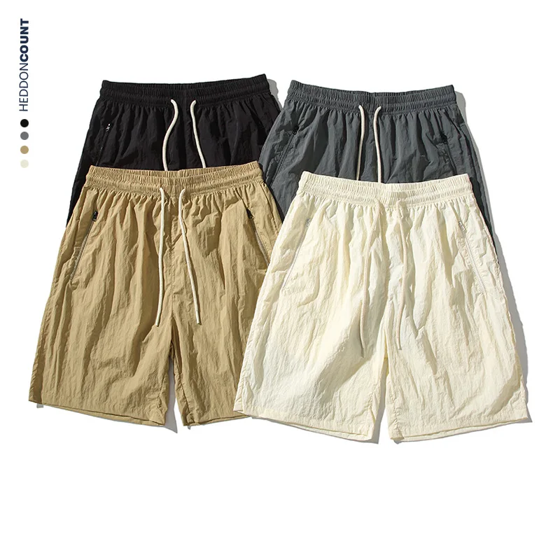 Мужские быстросохнущие нейлоновые шорты для бега 2025, легкие спортивные тренировочные шорты с карманами на молнии + защита от солнца UPF50
Мужские быстросохнущие нейлоновые шорты для бега 2025, легкие спортивные тренировочные шорты с карманами на молнии + защита от солнца UPF50