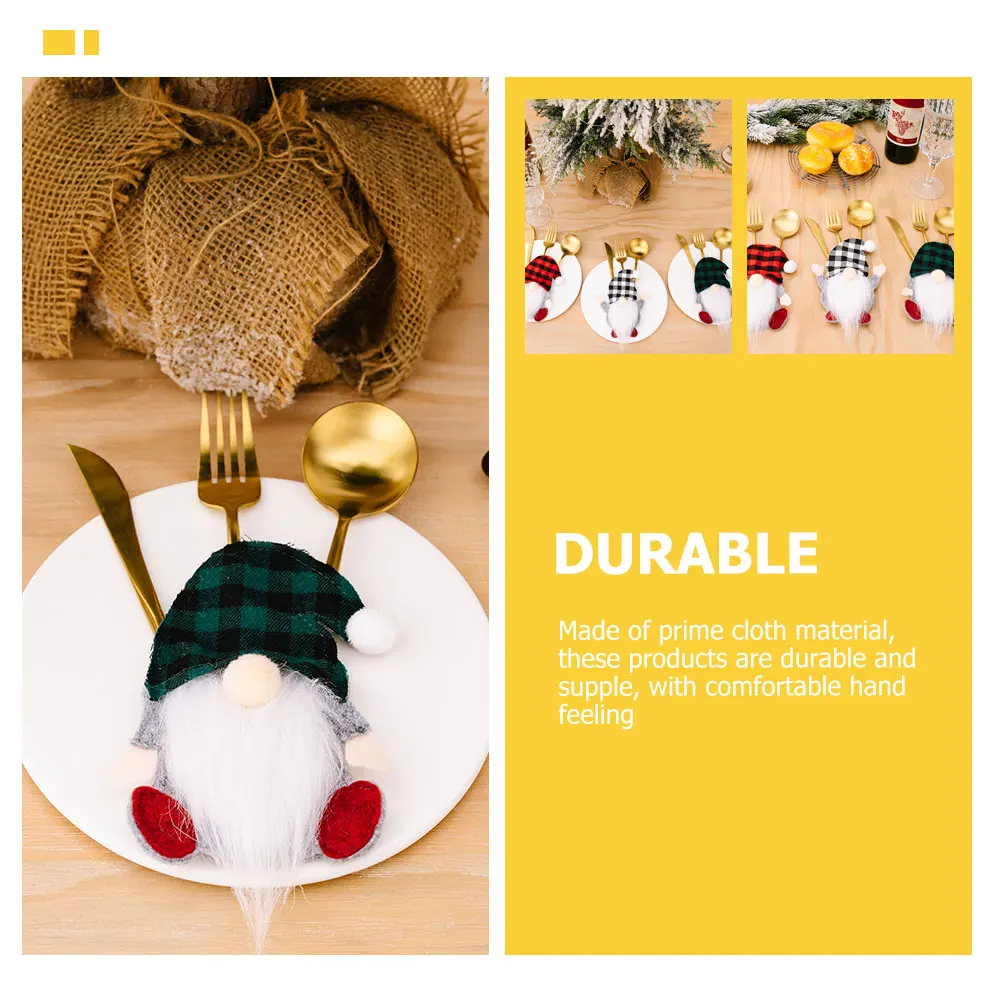 3 Pcs Cutlery Set Container for Silverware Christmas Dining Table Decor Holder Party Dinner Festival Decoration Spoon
3 Pcs Cutlery Set Container for Silverware Christmas Dining Table Decor Holder Party Dinner Festival Decoration Spoon