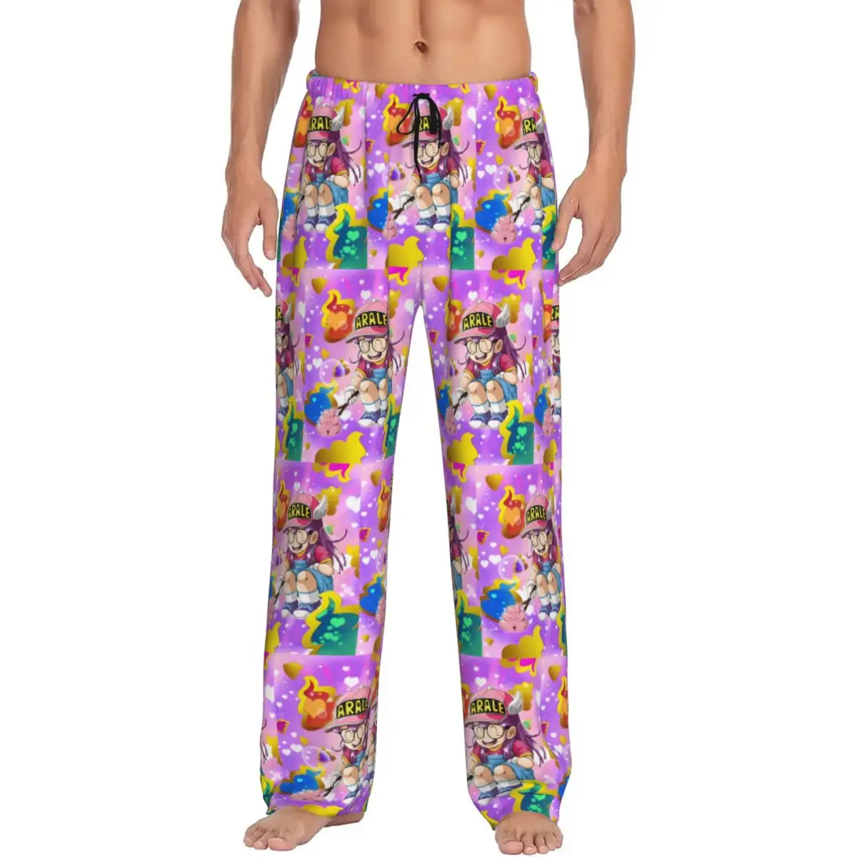 Мужские пижамные штаны Dr. S-Slump Arale Norimaki, эластичные, для дома и сна, с карманами
Мужские пижамные штаны Dr. S-Slump Arale Norimaki, эластичные, для дома и сна, с карманами