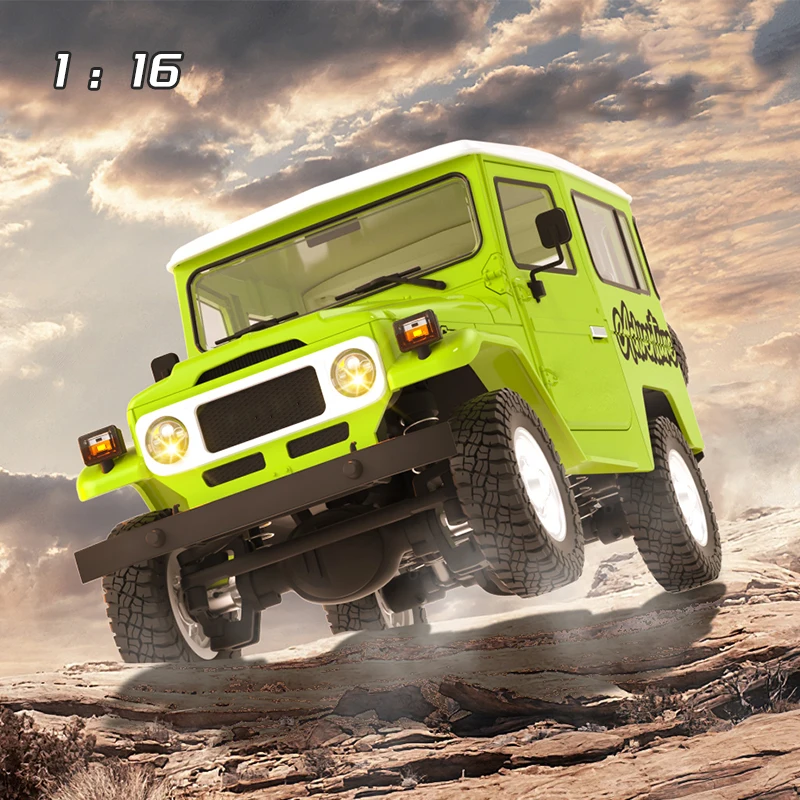 HG FJ40 RC Mini Toys 1/16 Off-road Vehicles RTR 4x4 Electric Crawler Car with Light Sound Systems Smoking Unit Toy TH23353
HG FJ40 RC Mini Toys 1/16 Off-road Vehicles RTR 4x4 Electric Crawler Car with Light Sound Systems Smoking Unit Toy TH23353