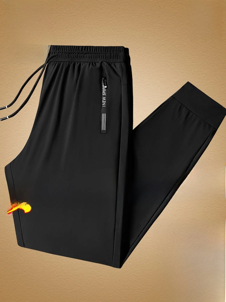 Летние повседневные брюки из ледяного шелка свободного кроя для мужчин Qui Dry Спортивные длинные брюки Прямые модные брюки Urban Sle Busin Ca...
Летние повседневные брюки из ледяного шелка свободного кроя для мужчин Qui Dry Спортивные длинные брюки Прямые модные брюки Urban Sle Busin Ca...