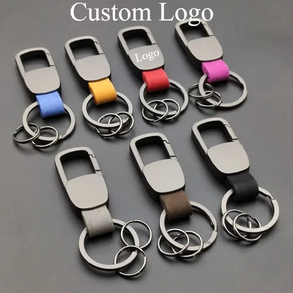 Frosted Leather Fashion Keychains Car Key Chain Ring Custom Logo Name Waist Hanged Holder Business for Men Women Keyring Gift
Frosted Leather Fashion Keychains Car Key Chain Ring Custom Logo Name Waist Hanged Holder Business for Men Women Keyring Gift