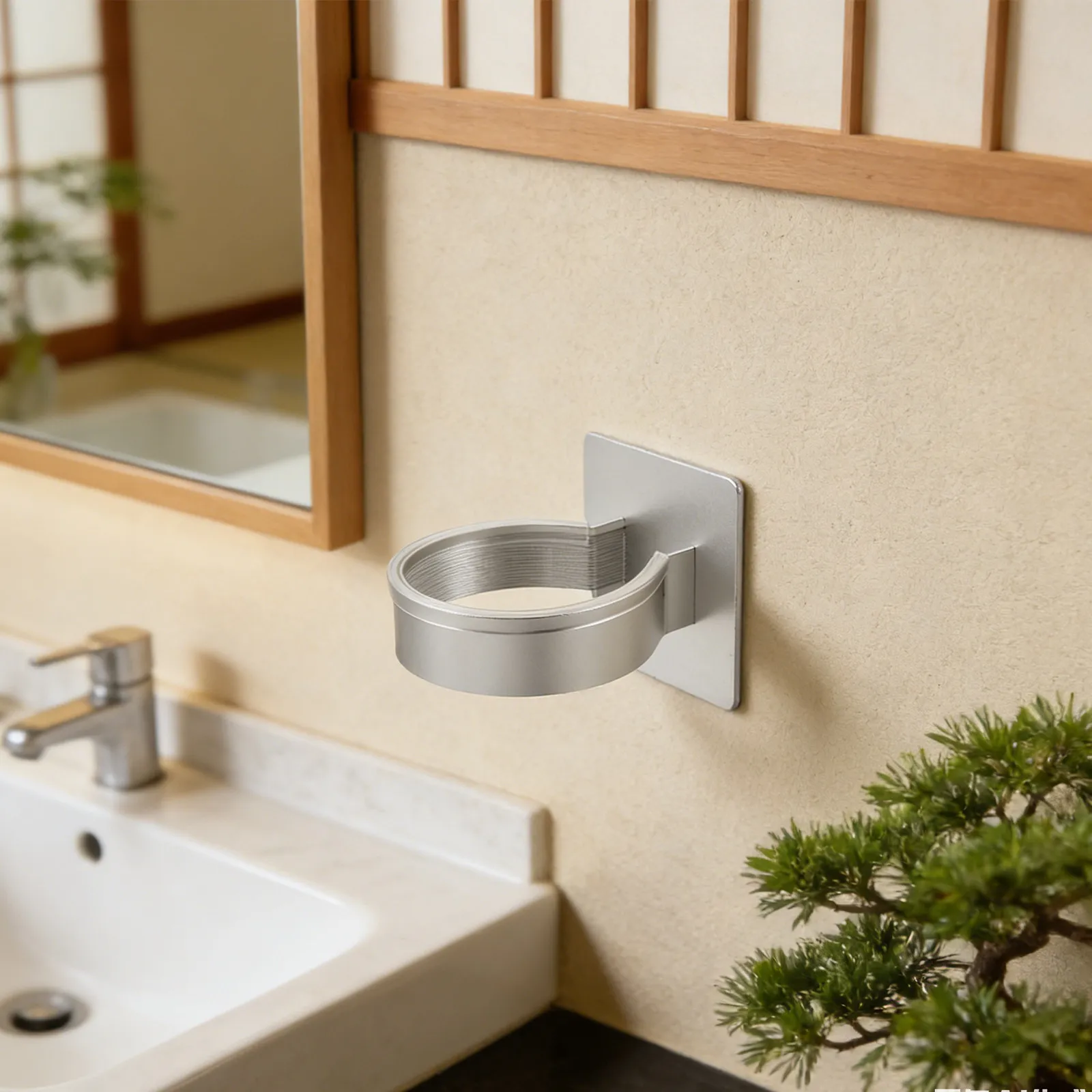 Hair Dryer Wall Rack Metal Blow Dryer Holder for Bathroom Wall Mounted Hair Styling Tools Organizer No Drill Adhesive Space
Hair Dryer Wall Rack Metal Blow Dryer Holder for Bathroom Wall Mounted Hair Styling Tools Organizer No Drill Adhesive Space