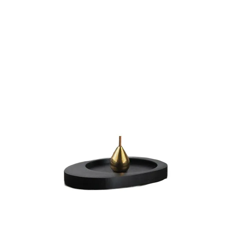 Golden stone incense plug, incense seat small indoor simple modern pure copper wire incense tower incense base tray ornament
Golden stone incense plug, incense seat small indoor simple modern pure copper wire incense tower incense base tray ornament
