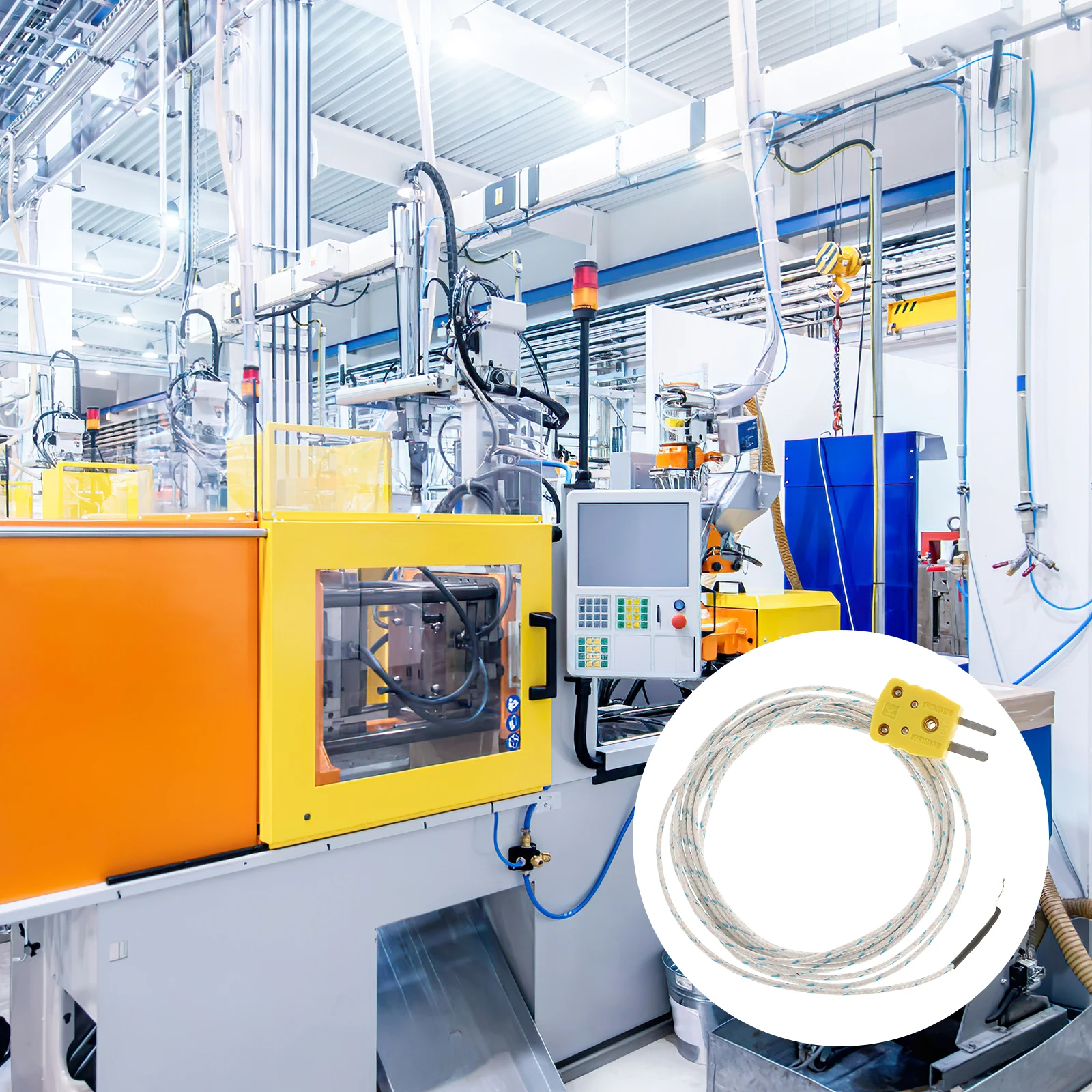 5pcs Temperature Probe Sensor K-Type Thermocouple Flexible -50 To 400°C For Thermometer Air Gas Measurement Temp
5pcs Temperature Probe Sensor K-Type Thermocouple Flexible -50 To 400°C For Thermometer Air Gas Measurement Temp