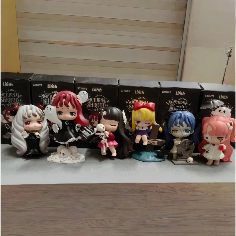 52toys Lilith Nighttime Shadow Blind Box Figure Desktop Decoration Fashion Toy Classic Collectible Gift Series Ornaments
52toys Lilith Nighttime Shadow Blind Box Figure Desktop Decoration Fashion Toy Classic Collectible Gift Series Ornaments