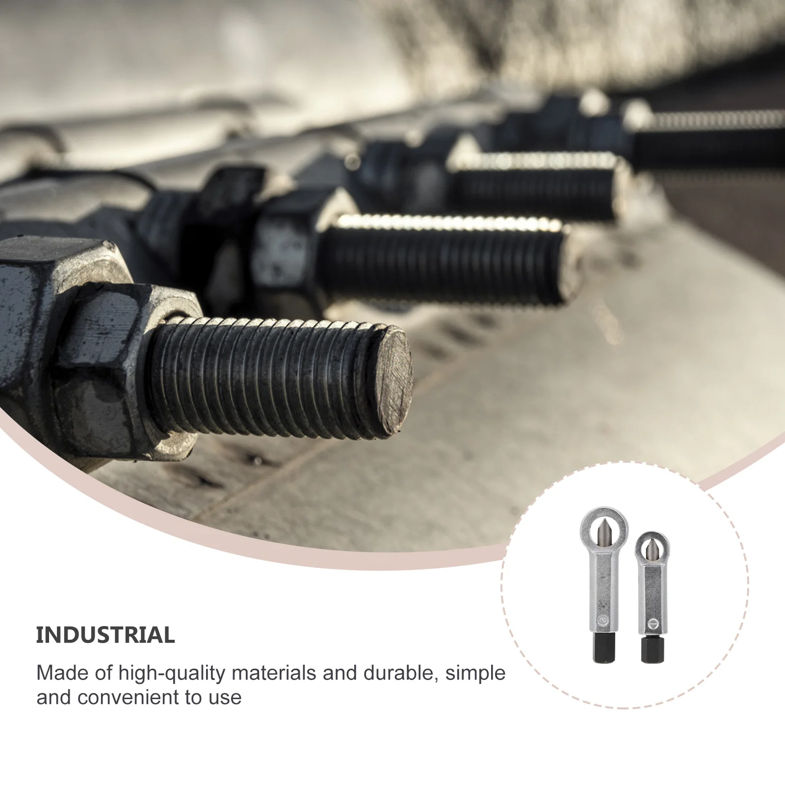 2Pcs Nut Splitters Chrome Vanadium Steel Heavy Duty Mirror Polished Tool for Safe Removal of Corroded Or Damaged Nuts Nut
2Pcs Nut Splitters Chrome Vanadium Steel Heavy Duty Mirror Polished Tool for Safe Removal of Corroded Or Damaged Nuts Nut