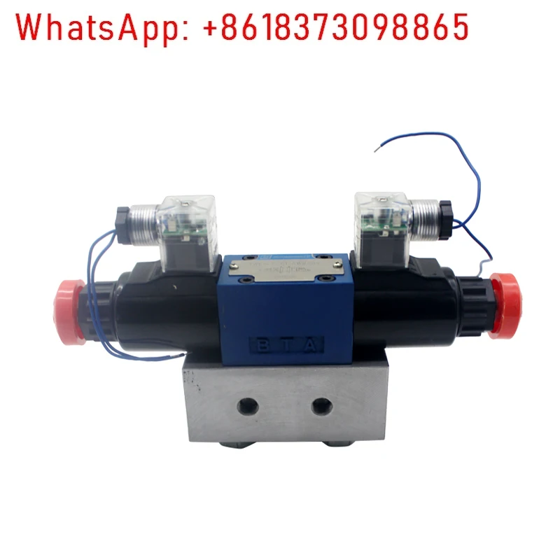 Screw machine three-position four-way valve ammonia refrigeration liquid level solenoid directional valve 4WE6LD-61/AW220V
Screw machine three-position four-way valve ammonia refrigeration liquid level solenoid directional valve 4WE6LD-61/AW220V