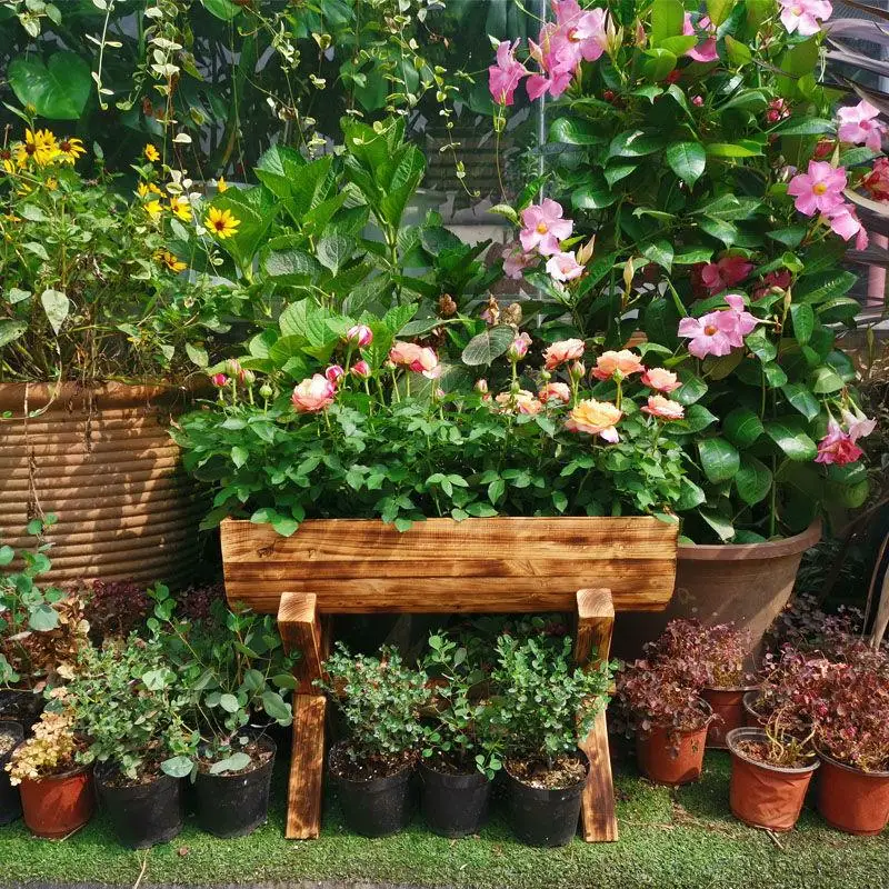 1Pc Ins Nordic Style Retro Simple Anti-Corrosion Wooden Planter Home Balcony Courtyard Floor Type Creative Succulent Flower Pot
1Pc Ins Nordic Style Retro Simple Anti-Corrosion Wooden Planter Home Balcony Courtyard Floor Type Creative Succulent Flower Pot