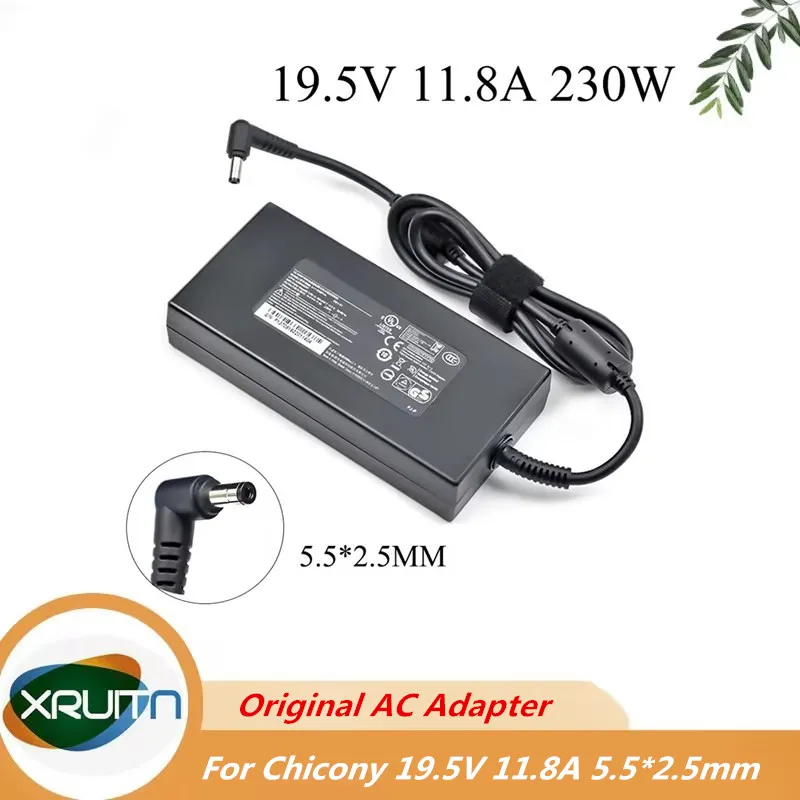 Оригинальное зарядное устройство для ноутбука Chicony 19,5 В 11,8 А A12-230P1A A17-230P1A A230A012L 230 Вт для ноутбука MSI P65 CREATOR GS75 STEALTH
Оригинальное зарядное устройство для ноутбука Chicony 19,5 В 11,8 А A12-230P1A A17-230P1A A230A012L 230 Вт для ноутбука MSI P65 CREATOR GS75 STEALTH