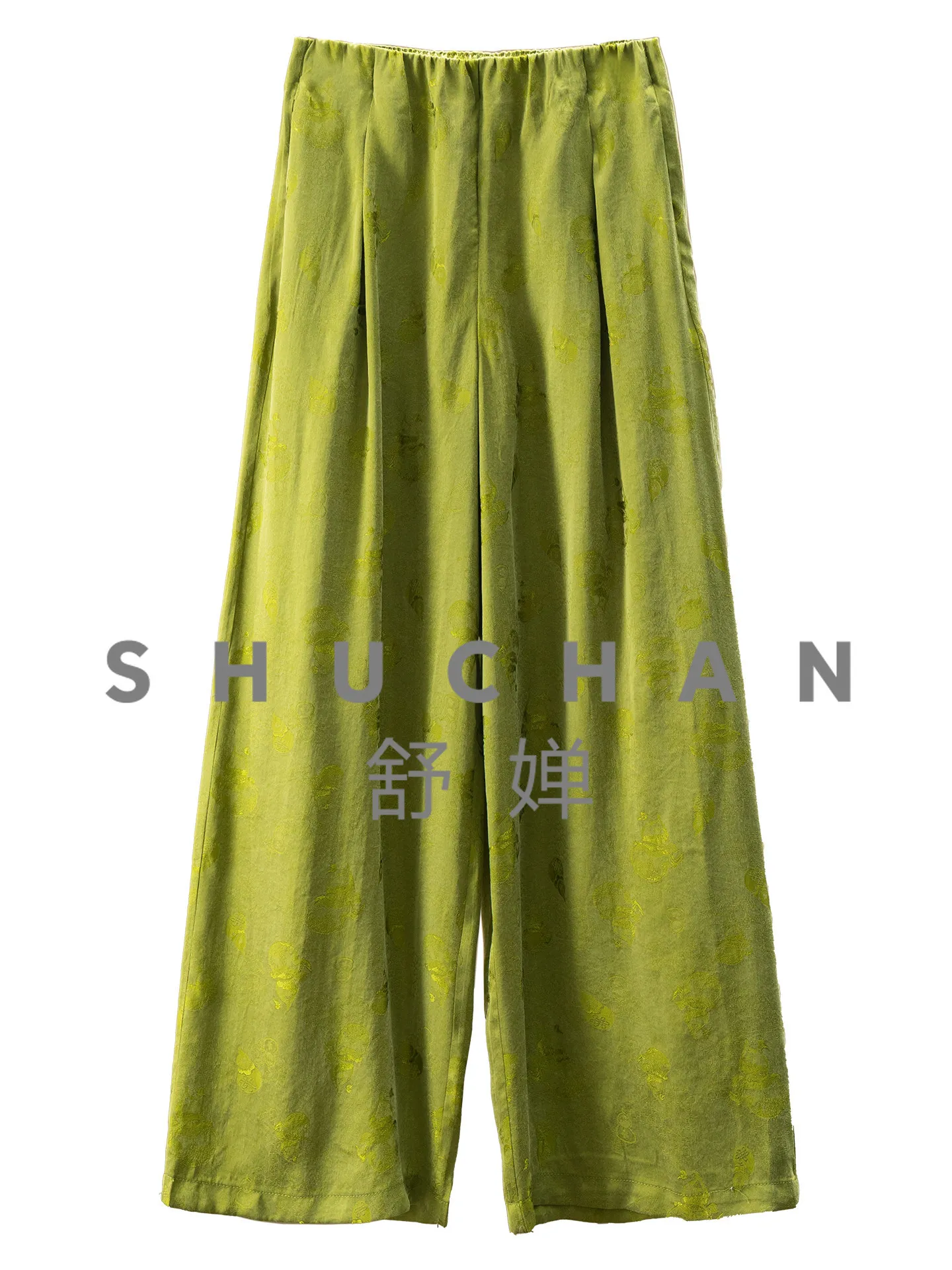 Elegant Long Legs New Chinese Jacquard Wide Leg Straight Pants Women's 35M4 Pantalones De Mujer
Elegant Long Legs New Chinese Jacquard Wide Leg Straight Pants Women's 35M4 Pantalones De Mujer