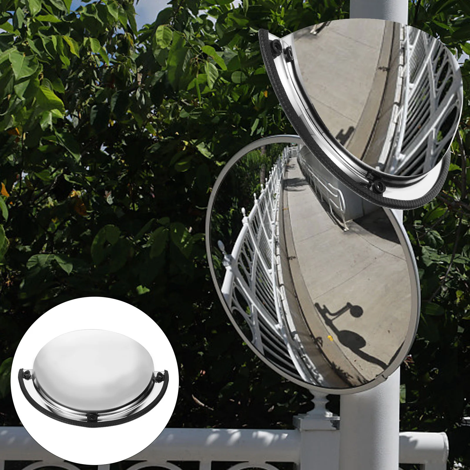 Safety Mirror Anti-theft Office Convex Blind Spot Acrylic for Outdoor Garage Parking Assist
Safety Mirror Anti-theft Office Convex Blind Spot Acrylic for Outdoor Garage Parking Assist