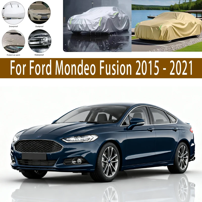 For Ford Mondeo Fusion Outdoor Protection Full Car Covers Snow Cover Sunshade Waterproof Dustproof Exterior Car accessories
For Ford Mondeo Fusion Outdoor Protection Full Car Covers Snow Cover Sunshade Waterproof Dustproof Exterior Car accessories