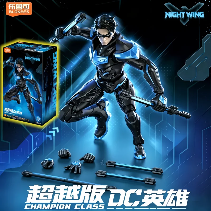 Новая версия Blokees DC Heroes Beyond: Бэтмен и Найтвинг — сборные строительные блоки, фигурки, коллекционная модель, подарок для коллекционера
Новая версия Blokees DC Heroes Beyond: Бэтмен и Найтвинг — сборные строительные блоки, фигурки, коллекционная модель, подарок для коллекционера