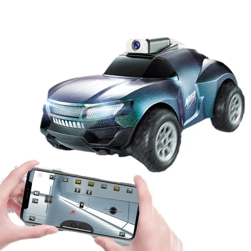 Rc Car with Hd Camera App Control Wifi Sportscar Led Light High Speed Racing Vehicle Electric Trucks Toys for Boys Kids Gift
Rc Car with Hd Camera App Control Wifi Sportscar Led Light High Speed Racing Vehicle Electric Trucks Toys for Boys Kids Gift